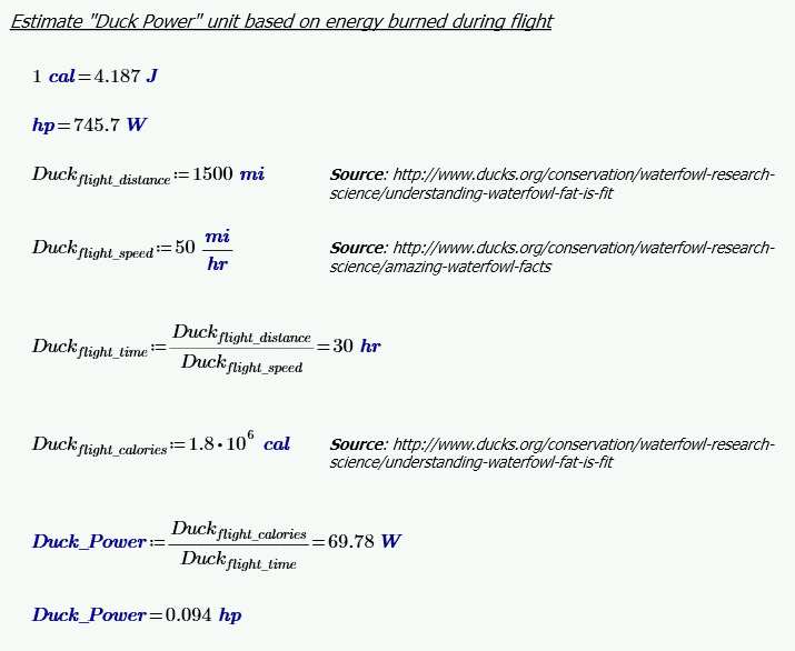 Horsepower Conversion Chart