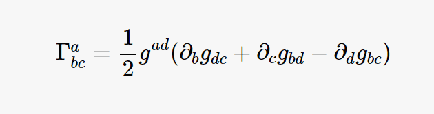Alternative form of geodesic equation • Physics Forums