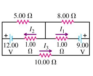 Multiloop circuit: kirchhoff