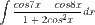 gif.latex?\int\frac{cos7x-cos8x}{1+2cos^2x}dx.gif