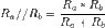 R_b%3D%5Cfrac%7BR_a*R_b%7D%7BR_a&plus;R_b%7D.gif