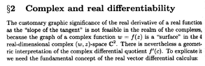 Remmert - 1 - Complex and Real Differentiability - Section 2, Ch. 1  - PART 1 ... .png