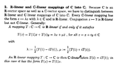 Remmert - 1 - R-linear and C-linear Mappings, Ch. 0, Section 1.2 ... PART 1 .png