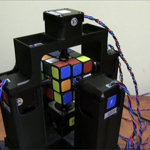 World's Fastest Rubik's Cube Solving Robot