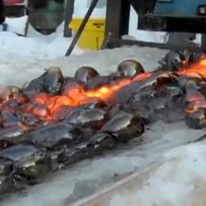 What Happens When Lava Meets Ice?