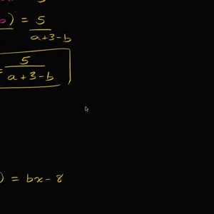 Linear equations with unknown coefficients