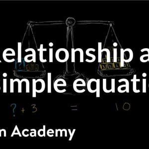How to represent a relationship with a simple equation | Linear equations | Algebra I | Khan Academy