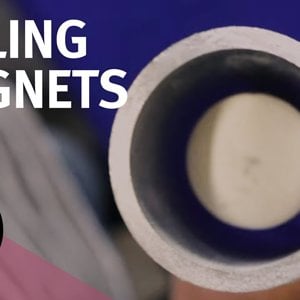 How much does a falling magnet weigh?