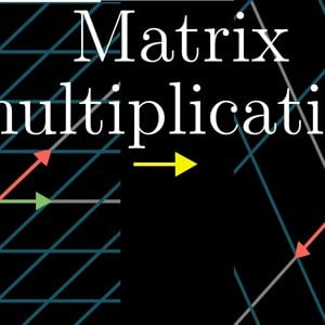 Matrix multiplication as composition | Essence of linear algebra, chapter 4 - YouTube