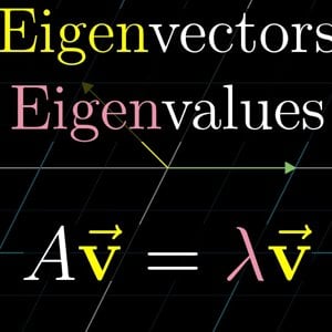 Eigenvectors and eigenvalues | Essence of linear algebra, chapter 10 - YouTube