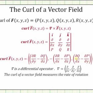 Ex 1: Determine the Curl of a Vector Field (2D)