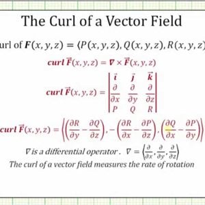 Ex 1: Determine the Curl of a Vector Field (2D)