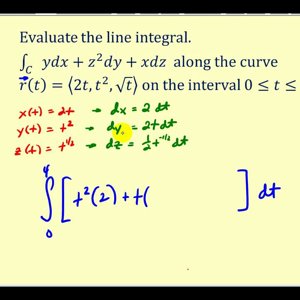 Line Integrals in Differential Form