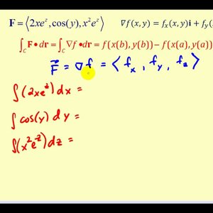 The Fundamental Theorem of Line Integrals - Part 2