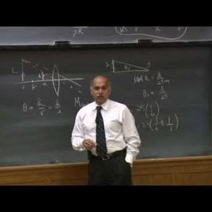 Fundamentals of Physics II with Ramamurti Shankar: 17. Ray or Geometrical Optics II