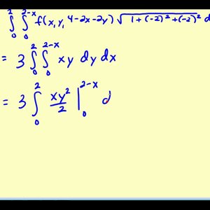 Surface Integral with Explicit Surface Part 2