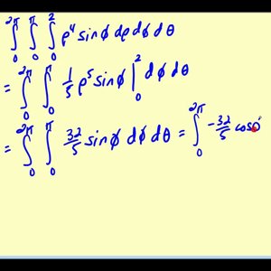 Introduction to Triple Integrals Using Spherical Coordinates