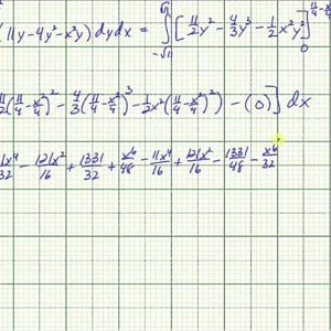 Ex 3: Set Up and Evaluate a Triple Integral of y - Part 2: Evaluate the Triple Integral