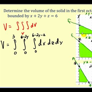 Triple Integrals and Volume - Part 2