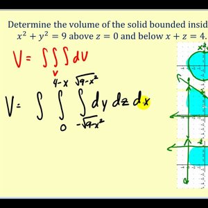 Triple Integrals and Volume - Part 3