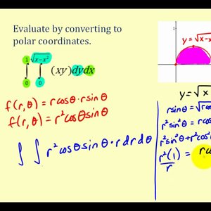 Double Integrals in Polar Coordinates - Example 2