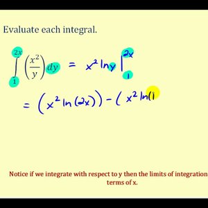 Integrating Functions of Two Variables