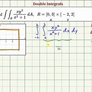 Evaluate a Double Integral Using Substitution Over a Rectangular Region - f(x,y)=(xy^2)