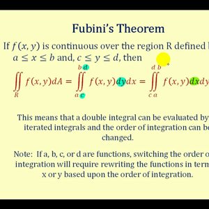 Fubini's Theorem