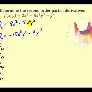 Second Order Partial Derivatives