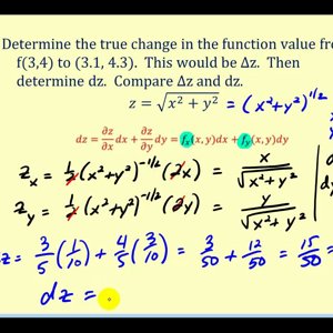 Differentials of Functions of Two Variables