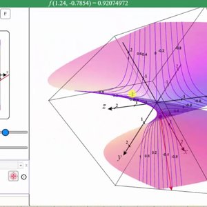 Show the Gradient to a Surface Using 3D Calc Plotter
