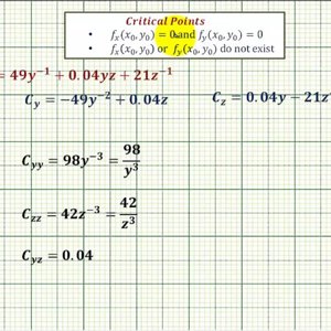 Ex: Minimize Cost to Make Open Top Box - Function of Two Variables