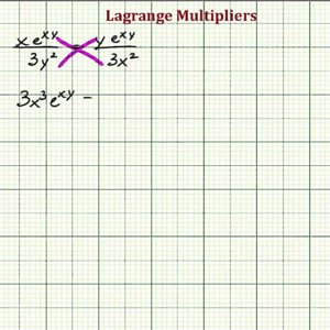Lagrange Multipliers: Find the Max and Min of a Function of Two Variables