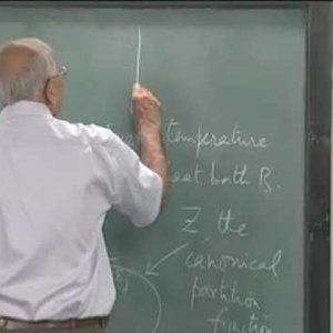 Classical Physics by Prof. V. Balakrishnan (NPTEL):- Module - 1, Lecture - 24: The canonical ensemble