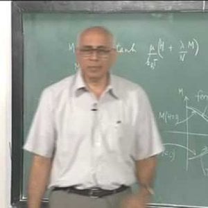 Classical Physics by Prof. V. Balakrishnan (NPTEL):- Module - 1, Lecture - 29: Phase transitions (Part 3)