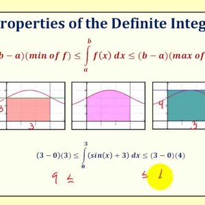 Properties of The Definite Integral