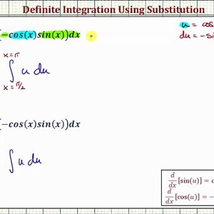 Ex 2: Definite Integration Using Substitution – Change Limits of Integration?