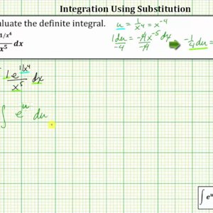 Definite Integration Using Substitution - Int(e^(1/x^n)/x^(n+1))