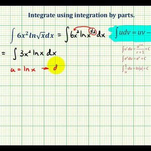Ex 2:  Integration by Parts