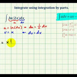 Ex 3:  Integration by Parts