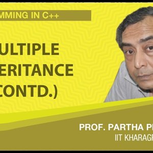 Programming in C++ with Prof. Partha Das (NPTEL):- Lecture 51: Multiple Inheritance (Contd.)