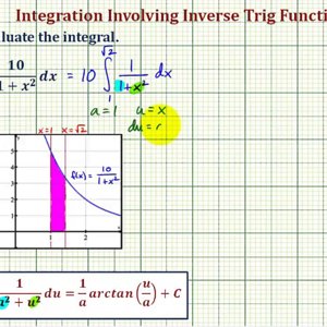 Ex: Definite Integration Involving Inverse Tangent - 1/(a^2+u^2)