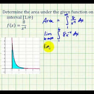 Ex:  Area Using Improper Integrals