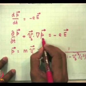 Plasma Physics: Fundamentals and Applications (NPTEL):- Lecture 13: Relativistic electron Beam - Plasma Interaction