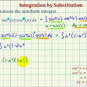 Ex: Integral Using Substitution with an Odd Power of Cosine