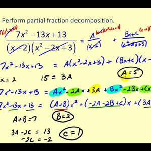 Partial Fraction Decomposition: Part 2