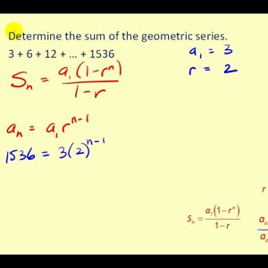 Geometric Series