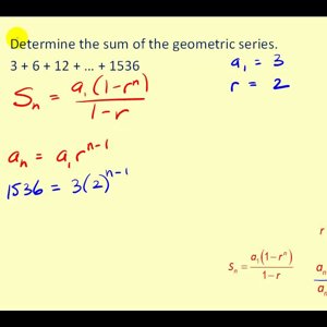 Geometric Series