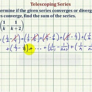 Ex 1: Telescoping Series (Convergent)