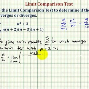 Ex:  Infinite Series - Limit Comparison Test (Convergent)